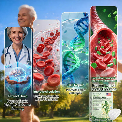 Moringa × Berberine × AMPK Slimming & Metabolic Nano Microneedle Patch | Daily support for metabolism and heart health